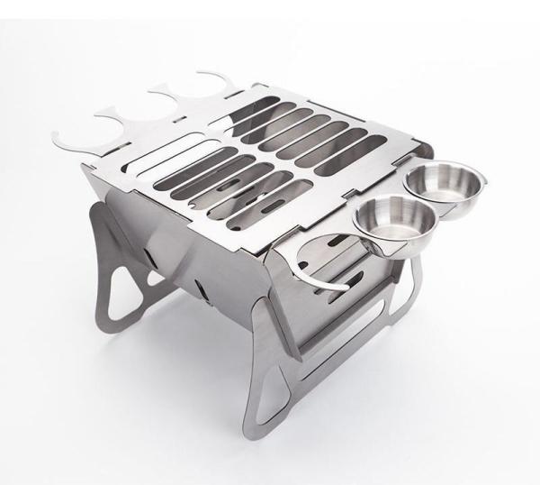 Customized Request BBQ Grill Combination For Outdoor Cooking And Heating