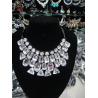 Buy cheap Dance Costume Accessories Glitter Rhinestone Collar Necklace For Performance Decoration from wholesalers