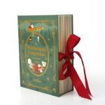 Holiday Season Luxury Gift Boxes 3D Pop Up With Magnetic Rope Tie Closing