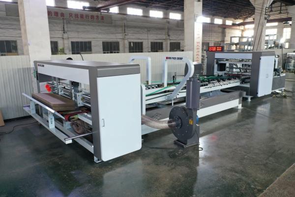 Buy cheap HRB2800 Cardboard Box Carton Folder Gluer Machine Easy Operation from wholesalers