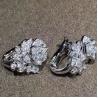 Buy cheap Piaget brand jewelry 18kt Piaget Rose earrings in 18K white gold set with 72 brilliant-cut diamonds (approx. 0.45 ct). from wholesalers