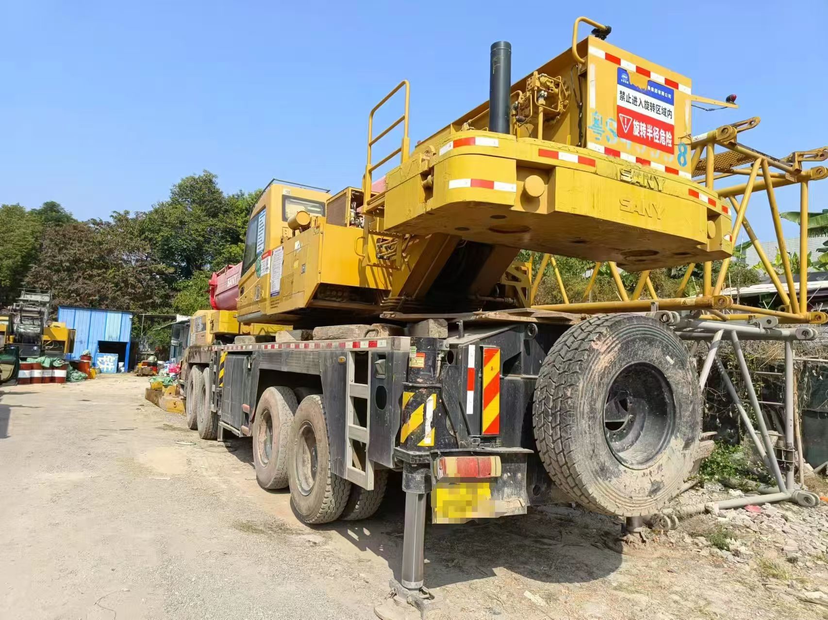 2018 Mobile Truck Crane For Sale 80 Tons Direct Source Max Working Height 50 Meters