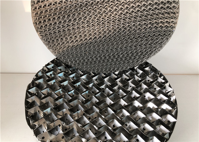 500X Metal Wire Gauze Structured Packing For Optimal Scrubbing SS316L