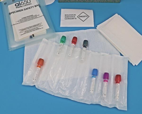Buy cheap 95kPa White 7 Storage Holes Specimen Bags Individually Packaged 9 x 12 inches from wholesalers