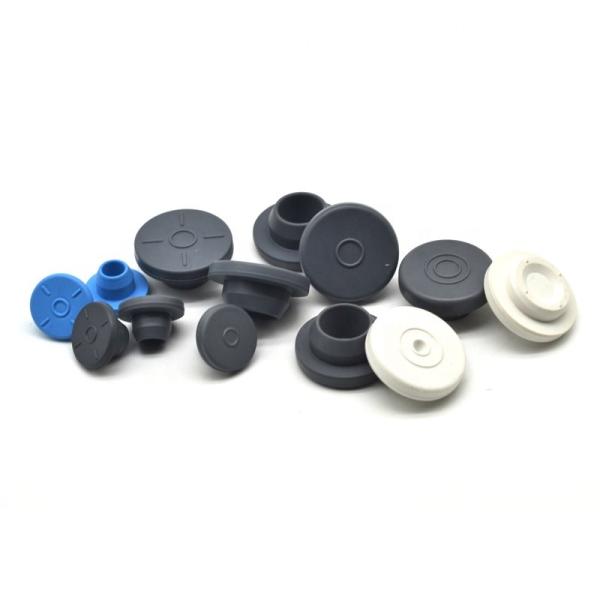 Buy cheap Blue Butyl Rubber Stoppers 13mm Glass Bottle Rubber Stopper For Injection Vials from wholesalers