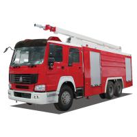 Buy cheap 20m Two-Fold Telescopic Boom Water Tower Fire Truck with Remote Control Monitor product