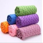yoga towel and yoga hand towel with antislip dots