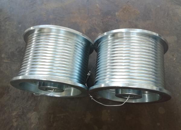 Buy cheap Customized Q355B Steel Grooved Cable Drum For Wire Rope Winch from wholesalers