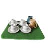 Buy cheap 38x50cm Green Table Kitchen Microfiber Dish Drying Mats For Kitchen Counter from wholesalers
