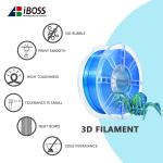 1000g Silk Dual Color 3D Printer Filament PLA Plus Toughness Enhanceds Green