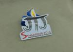 Customized Gold Medal With Ribbon For Sport / Medallion 2 - 5 mm Thickness
