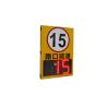 Buy cheap Portable Mobile Led Radar Speed Sign Speed Limit Sign 10000 CD/M2 Viewing Angle 30° from wholesalers