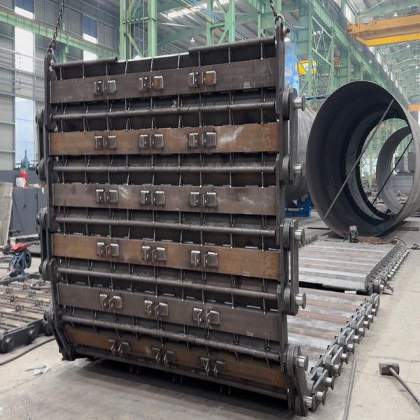Buy cheap Feeder Steel Chain Plate Heavy Steel Fabrication Custom Chain Conveyer from wholesalers