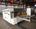 Chain Feeder Corrugated Rotary Die Cutter , High Speed Flexo Printing Machine