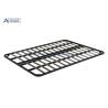 Buy cheap 3 Rows Foil Paper Slatted Double Black Metal Bed Frame from wholesalers