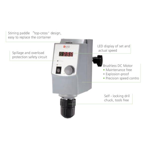 20L Led Overhead Stirrer Lab Equipment And Consumables