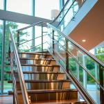 Sleek Polished Stainless Steel Handrails for Retail Spaces