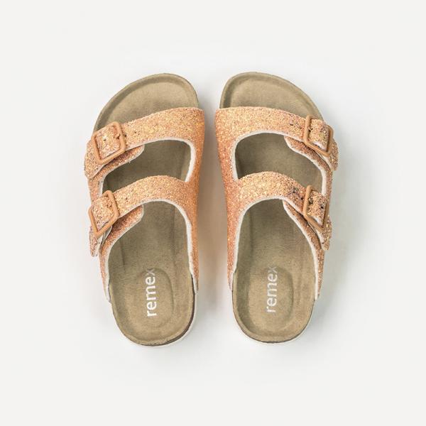 Buy cheap ISO9001 Kids PU Upper EVA Birkenstock Clogs outdoor With glitter color from wholesalers