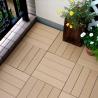 Buy cheap DIY Click Lock Outdoor Flooring Wood-Plastic Composite Decking Tiles for Garden Floor from wholesalers