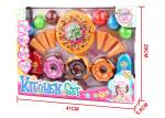 Plastic Children's Play Cooking Sets with Ice Cream Dessert Pizza Cake 23 Pcs