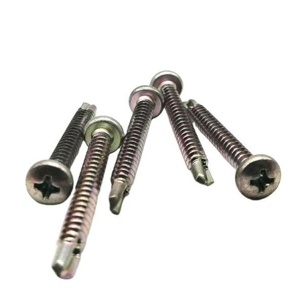 Buy cheap Stainless steel 304 tapping self dovetail screw cross drilling screws from wholesalers