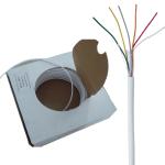 8 Cores ExactCables Italy Market Shielded Alarm Cable 2x0.22 2x0.75 Bare Copper