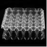 Buy cheap Transparent Plastic Egg Packaging 30 Holes Large Disposable Bulk Plastic Egg Cartons from wholesalers