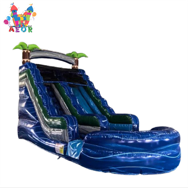 Inflatable Water Slide With Detachable Pool For Sale Waterslide