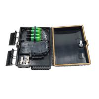 Buy cheap Black Maximum 16Core Fiber Optic Distribution Box SGS Certificate Ftth Junction product