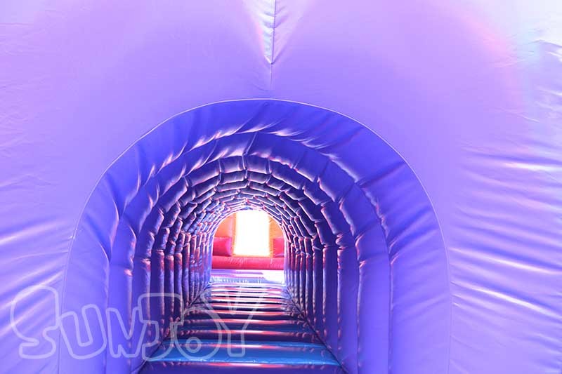 20M Giant Slides Fun City Obstacle Course Bouncer Inflatable Bouncy Castle Jump Inflatable
