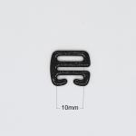 10mm Nylon Coated Metal Bra Hooks Lingerie Accessories