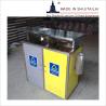 Buy cheap Garden 2 Bin T0.8mm 100L Stainless Steel Trash Can from wholesalers