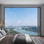 35dB Sound Insulation Modern Design French Glass Casement Windows for Villa