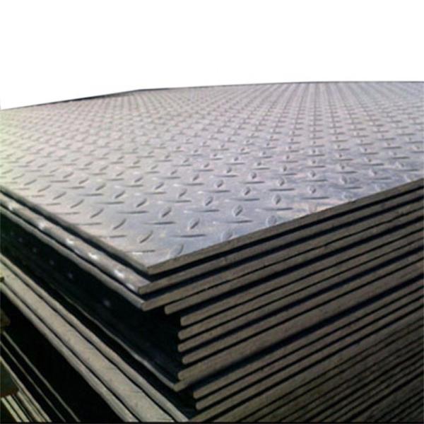Buy cheap DIN Cold Rolled checkered steel sheet Hot rolled checkered steel sheet from wholesalers
