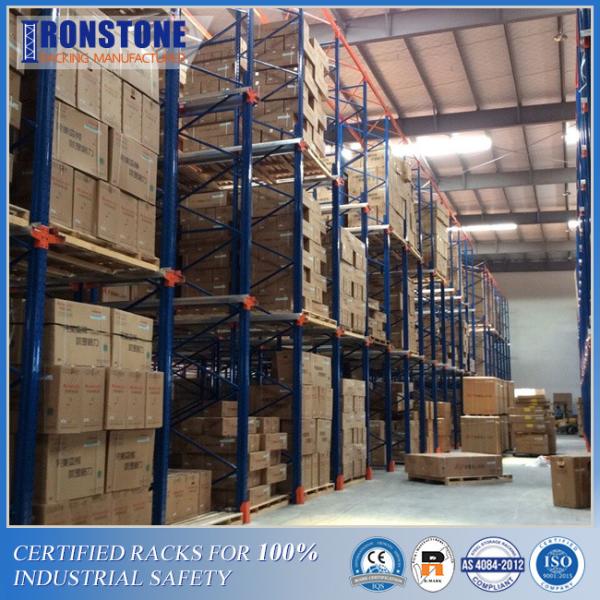 Buy cheap Easy-Assembly Multipurpose Drive-in Warehouse Metal Pallet Storage Rack from wholesalers
