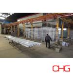 Powder Coating Production Line for Various Sizes Aluminium Profile Coating