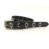 Buy cheap Genuine Leather Womens Studded Belt Silver Buckle Color FK11925 For Young Lady from wholesalers