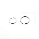 Custom made fashion16 gauge nose rings with round ball for women