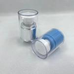 Powder Cream Pump Dispenser 20/410 MS Cap Silver Metallized Closure 0.25ML