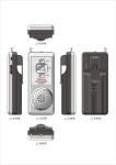 PANTONE OEM One Band Radio With Dry Battery Long Lasting Performance