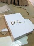 Customized luxury packaging bookstyle box magnetic closure gift paper box with