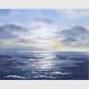 Buy cheap Modern Wall Art Paintings , Seascape Oil Paintings Non - Toxic For House Ornament from wholesalers