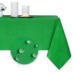 6 Pack 54 inch x 108 inch Premium Plastic Tablecloth Rectangle Waterproof Table