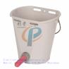 Buy cheap 8 Litre Dairy Machinery Appliance Plastic Calf Feeder , Lamb Feeding Bucket from wholesalers