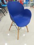 Modern leisure dessert shop dining chair business negotiation clear bar chair