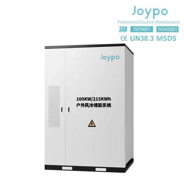 Buy cheap Joypo 100kW 215kWh Commercial and Industrial Energy Storage System IP55 Battery Module Capacity 280Ah from wholesalers