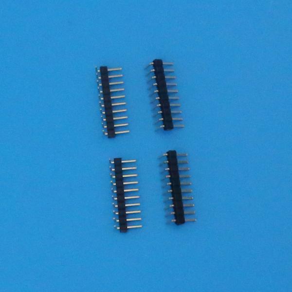 Buy cheap 2.0mm pin header connector 22 poles height of 1.0mm dual row DIP gold plated from wholesalers