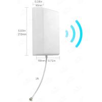 Buy cheap 698-2700MHz 7dBi 4G LTE Antennas Wall Mounted Signal Booster Indoor High Gain product
