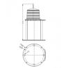 Buy cheap RS232 12v Rechargeable Solar Barge Warning Light 300LUX from wholesalers