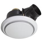 Wall Mount 8 Inch Full Metal Bathroom Ventilation Ceiling Exhaust Fan with Duct